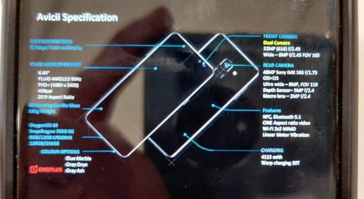 Alle Funktionen und technischen Daten des OnePlus Nord-Smartphones werden vorgestellt